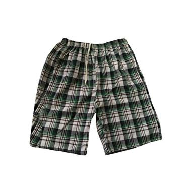 Imagem de Letuwj Shorts masculinos Home Treliça Patter, Multicolor 5, GG