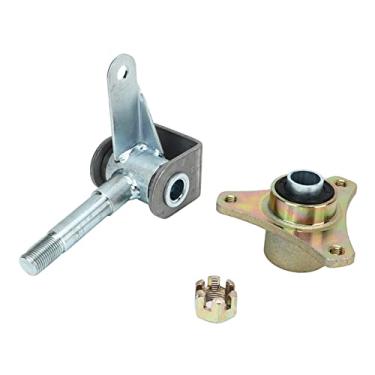 Imagem de Liga de Aço do Eixo Direção do Eixo Roda Dianteira de 17 Mm Com 3 Pinos, Eixo Junta Direção do Cubo Roda Dianteira Com 3 Pinos para Pneus de 6 Polegadas Quad Bike