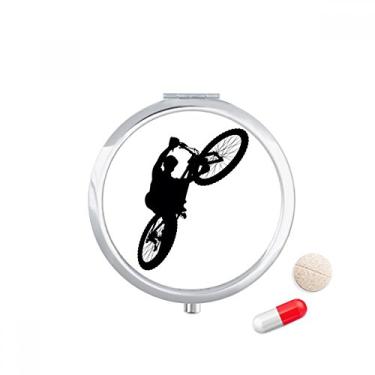 Imagem de Caixa de comprimidos de bolso para jogador de bicicleta, bolsa de armazenamento de medicamentos