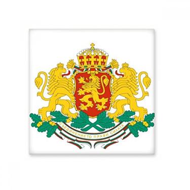 Imagem de Adesivo brilhante de azulejo de cerâmica com emblema nacional Sofia Bulgaria