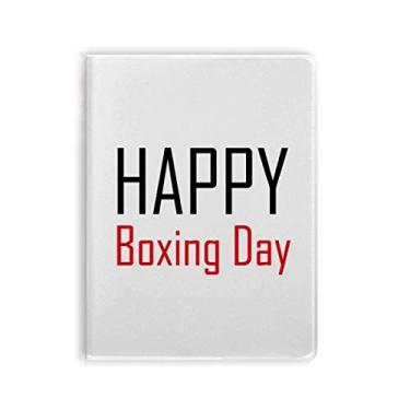 Imagem de Caderno de anotações Celebrate Boxing Day Blessing com capa macia para diário