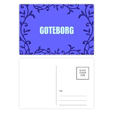 Imagem de Totem de galho de cartão postal da cidade da Suécia de Goteborg