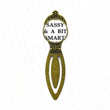 Imagem de Marcador de página de etiqueta elegante Sassy Bit Smart Assy Design Retro Office