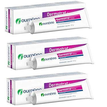 Imagem de Dermotrat Creme Ourofino 20g - Cicatrizante - 03 Unidades