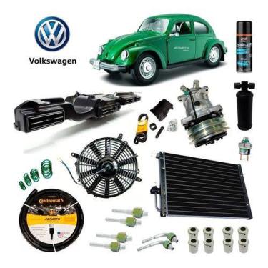 Imagem de Kit Ar Condicionado Volkswagen Fusca Caixa Polaris Estética - Euro Aut