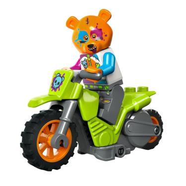 Imagem de Lego City Motocicleta De Acrobacias Do Urso 10 Peças - 60356