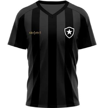 Imagem de Camisa Braziline Botafogo Lore Masculino - Preto