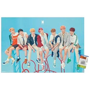 Imagem de BTS - Ladder Wall Poster with Push Pins