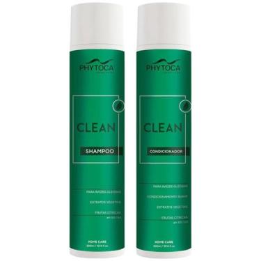 Imagem de Kit Shampoo E Condicionador Phytoca Clean 2X300ml