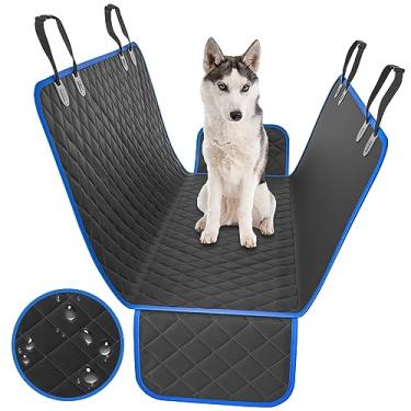 Imagem de Capa Protetora Pet Impermeável para Assento Traseiro de Carro - Antiderrapante para Cachorro