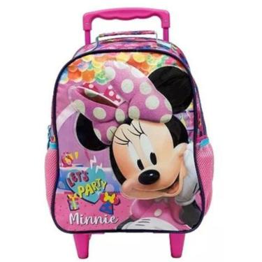 Imagem de Mochila com Rodas 14 Minnie ROSA