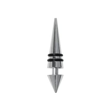 Imagem de Tampa para Garrafa Brinox 2425/303 em Silicone e Alumínio - Inox/Preto