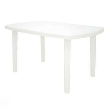 Imagem de Mesa Retangular Tramontina Camboriú Basic Branco Tramontina