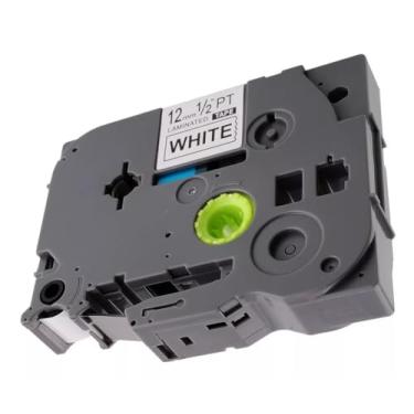 Imagem de Ecom Suprimentos Fita Compatível TZE TZ 231 Branca 12mm para Rotulador Brother PT-H105 PT-H110 PT-D210 PT-D400 P-Touch Cube