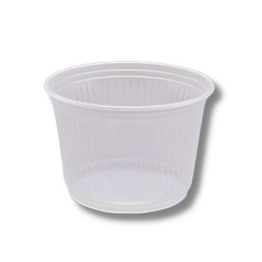 Imagem de Pote Plástico Descartável Redondo S/ Tampa 250ml C/ 50 Un
