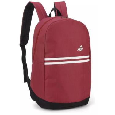 Imagem de Mochila de Costas Luxcel ADV Vinho Juvenil Adulto Basica