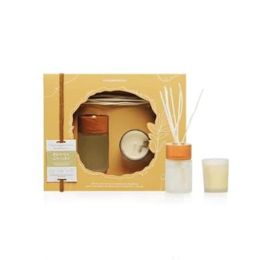 Imagem de Kit Óleo Difusor De Aromas 70ml + Vela Perfumada 50g Naturals Acqua Aroma Bambu Chinês