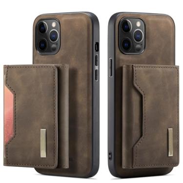 Imagem de YOGISU Capa de telefone tipo carteira de couro para Samsung Galaxy Z Fold 5 4 3 S23 S22 Ultra S21 Plus S20 FE A54 A34 A24 A14 A73 A53 Capa flip, café, para Samsung A33 (5G)