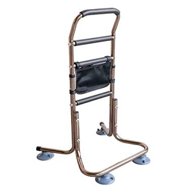 Imagem de Suporte para cadeira com altura ajustável, corrimão de segurança, trilhos para cama, suporte para assistência à mobilidade e auxiliares de vida diária, para idosos, deficientes, grávidas (cor: D)