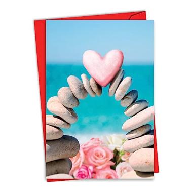 Imagem de NobleWorks - Cartão divertido para o Dia dos Namorados – humor adulto atrevido, amor dos namorados com envelope (1 cartão) – Coração Rock C9224VDG