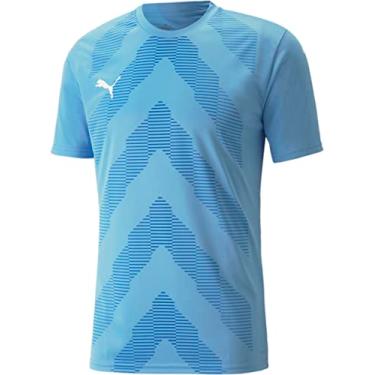 Imagem de PUMA - Camiseta masculina Teamglory, Color Team azul claro, tamanho: GG