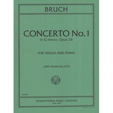Imagem de International Music Co. Concerto Brusch No. 1 G menor, Opus 26 (violino e piano)