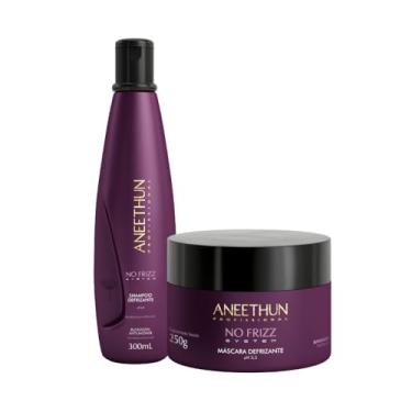 Imagem de Kit Aneethun No Frizz Shampoo e Máscara Defrizante