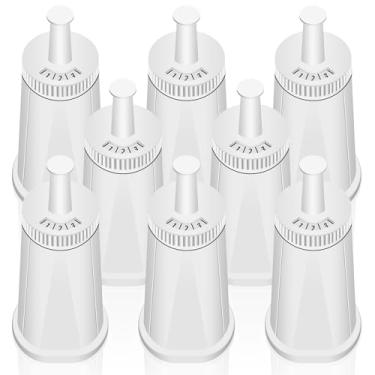Imagem de Pacote com 8 filtros de água de substituição para máquina de café Breville Barista Touch Bes880, Barista Pro BES878, Oracle Touch BES990, Oracle BES980, caldeira dupla BES920 Bambino ClaroSwiss Sage