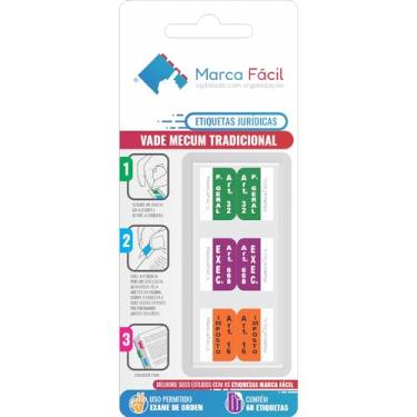 Imagem de Etiquetas Vade Mecum Tradicional Marca Fácil ..