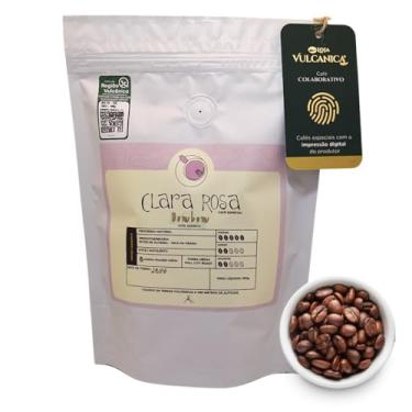 Imagem de Café Especial em Grãos Torra Média Clara Rosa - Bombom 250g