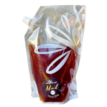 Imagem de Mel 1kg Florada Silvestre Embalagem Pl?stico Ecologico Mbee