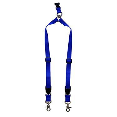 Imagem de O sistema Buddy é feito nos EUA, o companheiro extra, traz mais cães com vocêThe Buddy System Regular Dog Double Buddy azul RDS-R11