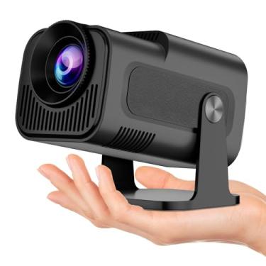 Imagem de ZDSSY HY320 Mini, Projetor Portatil 5G Wifi 6, Bluetooth 5.0 e Android 11, Suporte 4K e 720P Nativo, 12,000 Lumens, Projetor Led com 4D/4P e Auto de Correccao, 180° Giratorio, Zoom Eletronico