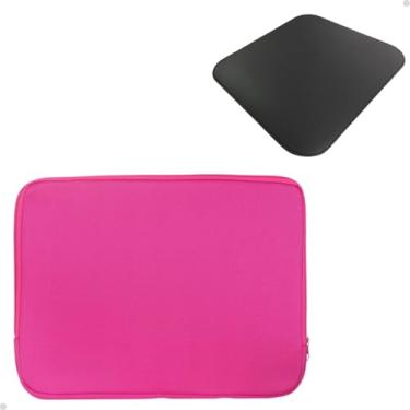 Imagem de Pasta Para Notebook Moderna Mousepad Slim Pronta Entrega (Rosa, 15.6")