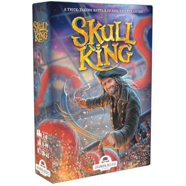 Imagem de Skull King, The Ultimate Pirate Trick Taking Game | from the Creators of Cover Your Assets | 2 a 8 Jogadores, 8+ anos, em Inglês