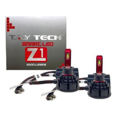 Imagem de Super Led Z1 9000 Lúmens H1 H3 H4 H7 H8 H11 H13 H16 H27 HB3 HB4 - Tay 