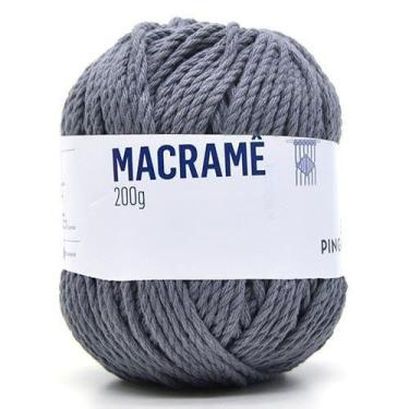 Imagem de Linha Macramê 200g - Pingouin, 1815 - NEW GRAY