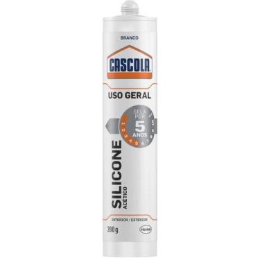 Imagem de Silicone Uso Geral Branco 280g - Cascola