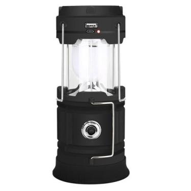 Imagem de Lampião Led Recarregável Acampamento Pesca Trilhas Multiuso - Wct Fitn