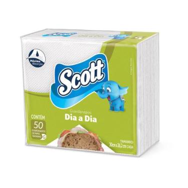 Imagem de Guardanapo Scott Dia a Dia Grande 50 Folhas - Scott Consumo