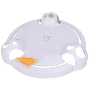 Imagem de Generic Brinquedo interativo para gatos, brinquedo de caça para gatos, esconde-esconde e brinca, jogo divertido, brinquedo giratório para ratos, brinquedo