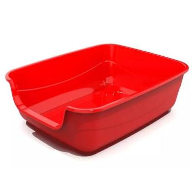 Imagem de Caixa de Areia Bandeja Sanitária Gigante para Gatos Jumbox - Pet Injet