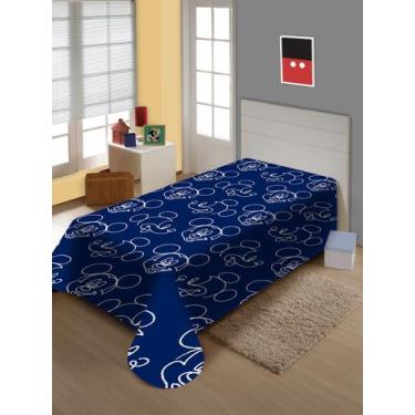Imagem de Manta Fun Solteiro Mickey Mouse C/Cinta 150x200m Jolitex