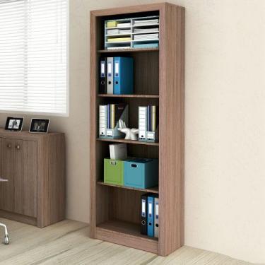 Imagem de Estante para Livros 4 Prateleiras Amendoa  Me4104  - Tecno Mobili, Mar