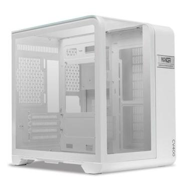 Imagem de Gabinete Gamer Mancer CV400, Mid-Tower, Lateral de Vidro Branco, MCR-C