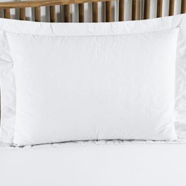 Imagem de Porta Travesseiro Avulso 80x60cm Algodão Percal 180 Fios - Linda Casa,