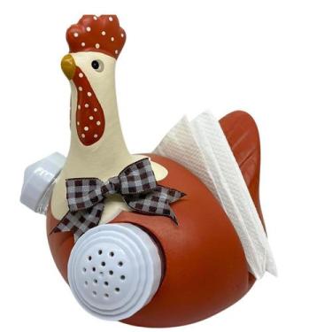 Imagem de Galinha Com Saleiro E Paliteiro Decoração De Cozinha Moderna - OG, FER