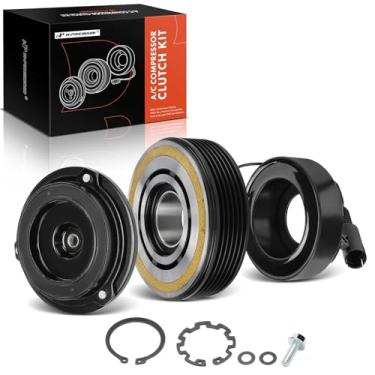 Imagem de A-Premium Kit de embreagem de compressor AC para ar condicionado compatível com BMW 328i 2012-2013 3.0L, 328i xDrive 2012-2013 3.0L, X5 2008-2010 3.0L, X3 2007-2010 3.0L, 750iL 1998-2010 01 5. 4L, X6