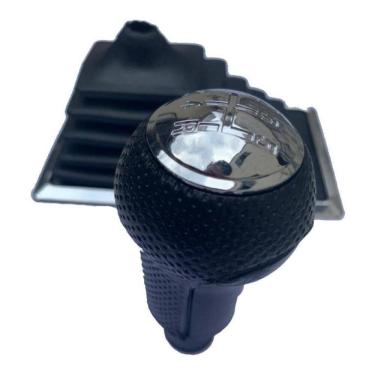 Imagem de Coifa+Bola De Câmbio Cromada Gol Saveiro Parati Quadrado