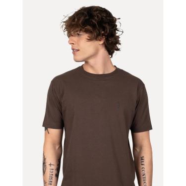 Imagem de Camiseta Aleatory Masculina Navy Icon Marrom Café-Masculino